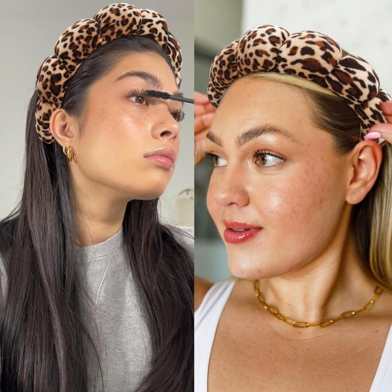 Ayesha Spa Headband for Washing Face Sponge Makeup Headbands Skincare Headband Soft Hair band to Facial Clean - Image 3