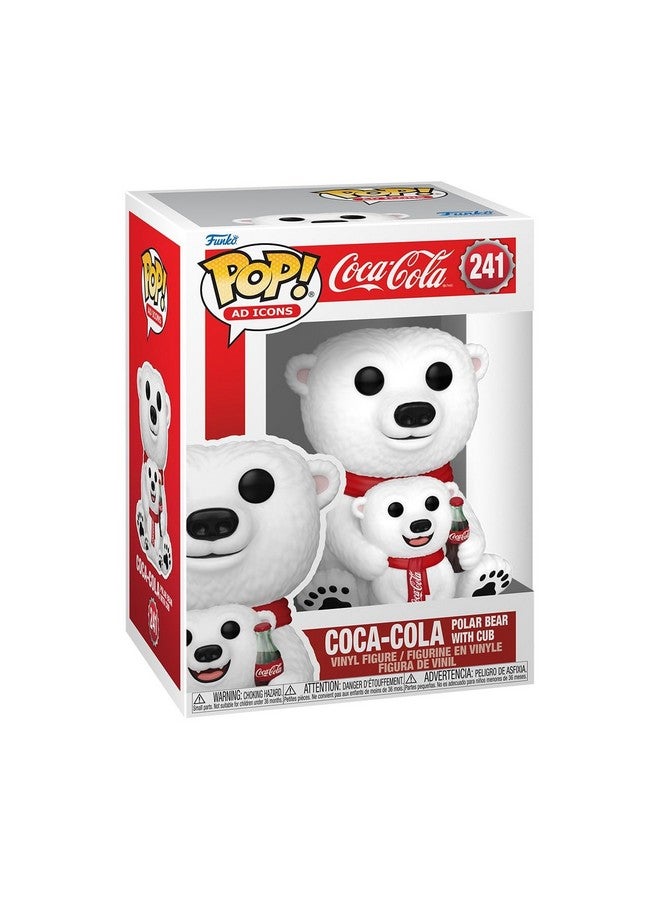 Funko POP & Buddy: Coca Cola Polar Bear-Cola - Bear & Cub - Collectable Vinyl Figure - Gift Idea - Official Merchandise - for Kids & Adults - Ad Icons Fans - Model Figure for Collectors and Display - Image 1
