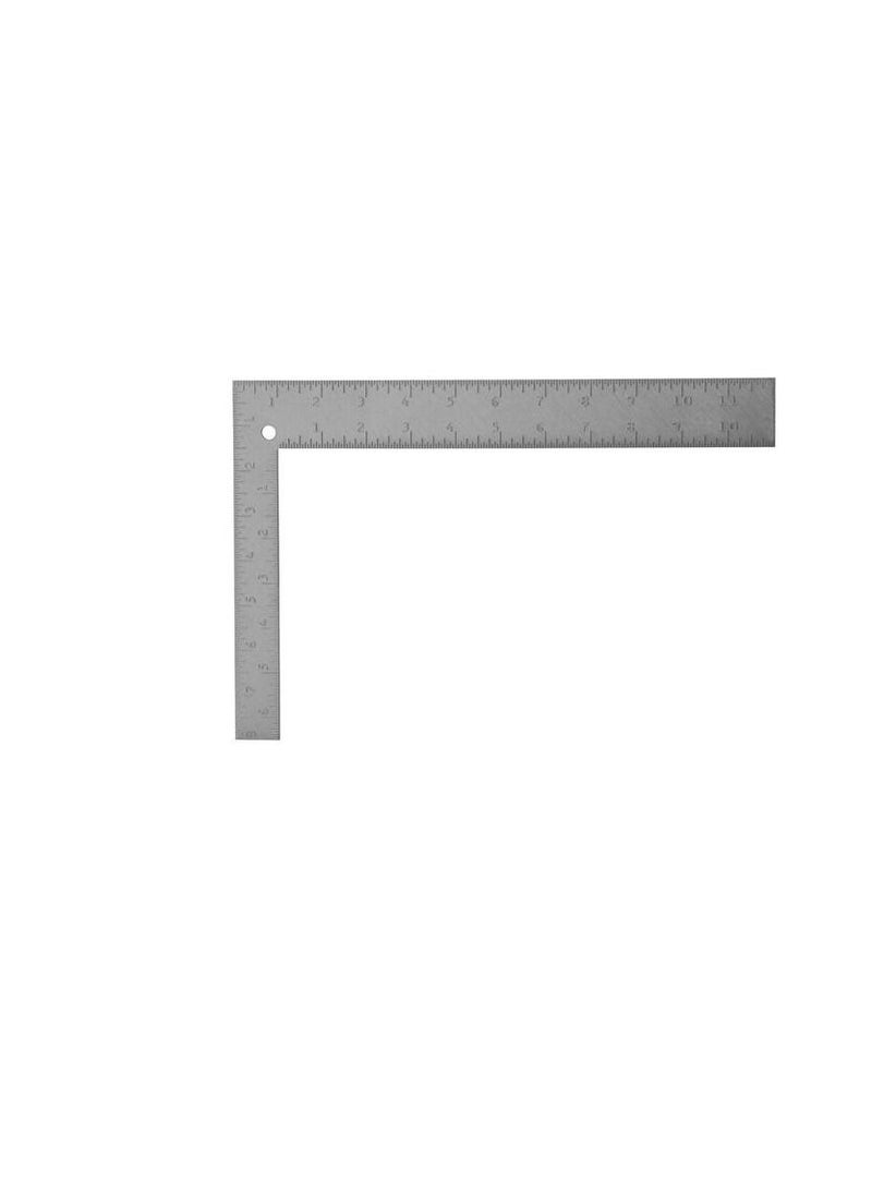 Stanley Carpenter Try Square, 45-912, 8 x 12 Inch - Image 1