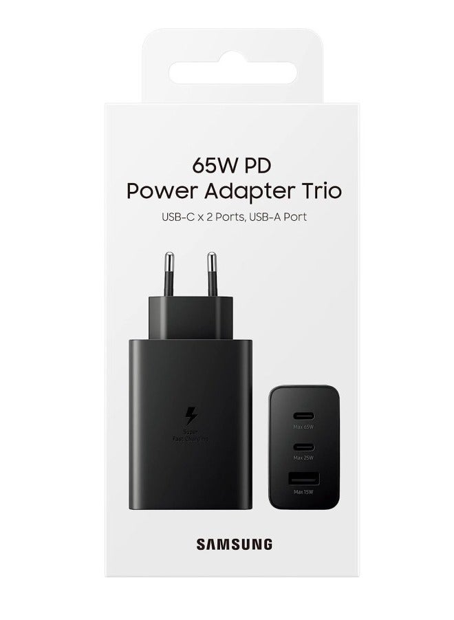 ELTRAZONE "65W Power Adapter Trio in Black: High-Power Charging Solution for Multiple Devices" - Image 2