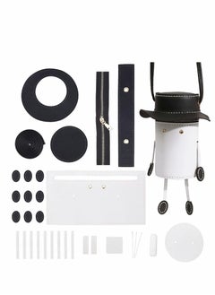 Y&D PU Leather Bag DIY Making Kits, Mr. Hat - Tote Pencil Case, Zipper Storage  - Image 1