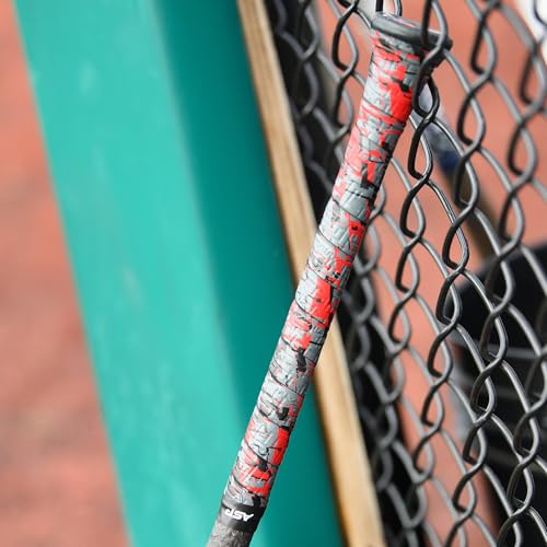 Vulcan | 1.00mm Bat Grip | Baseball/Softball | Red Sizzle - Image 3