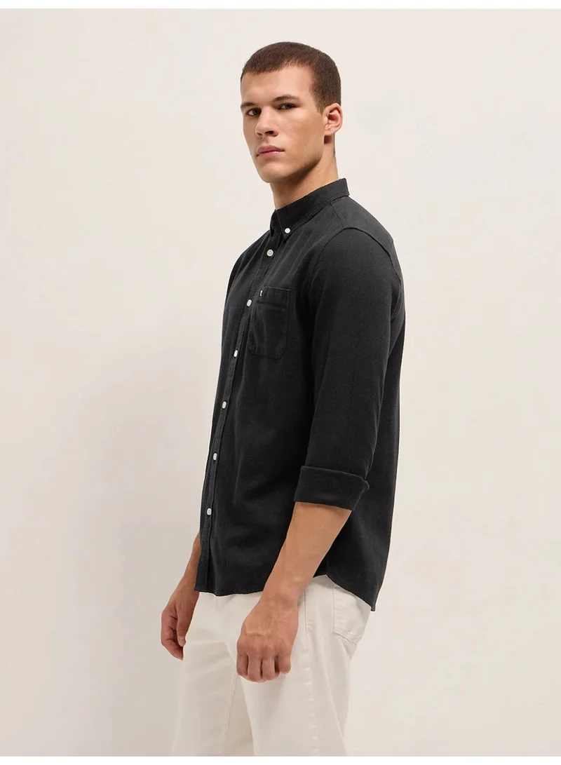 THE BEAR HOUSE  Men’s Long Sleeve Shirt – Classic, Comfortable and Stylish Essential for Work, Travel or Casual Outings for Men | Best Price UAE