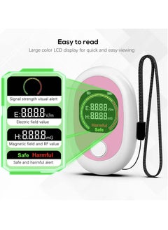 Excefore EMF Meter, Rechargeable Portable Digital Electromagnetic Field Radiation Detector, Hand-held Digital LCD EMF Detector, Great Tester for Home EMF Inspections, Office, Outdoor and Ghost Hunting  - Image 2