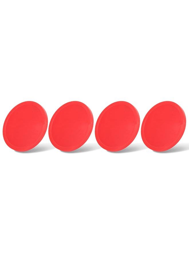 Thoraya 4 Pcs Plastic Air Ice Hockey Pucks Piece Replaceable for Tables Game Equipment(S)  - Image 3