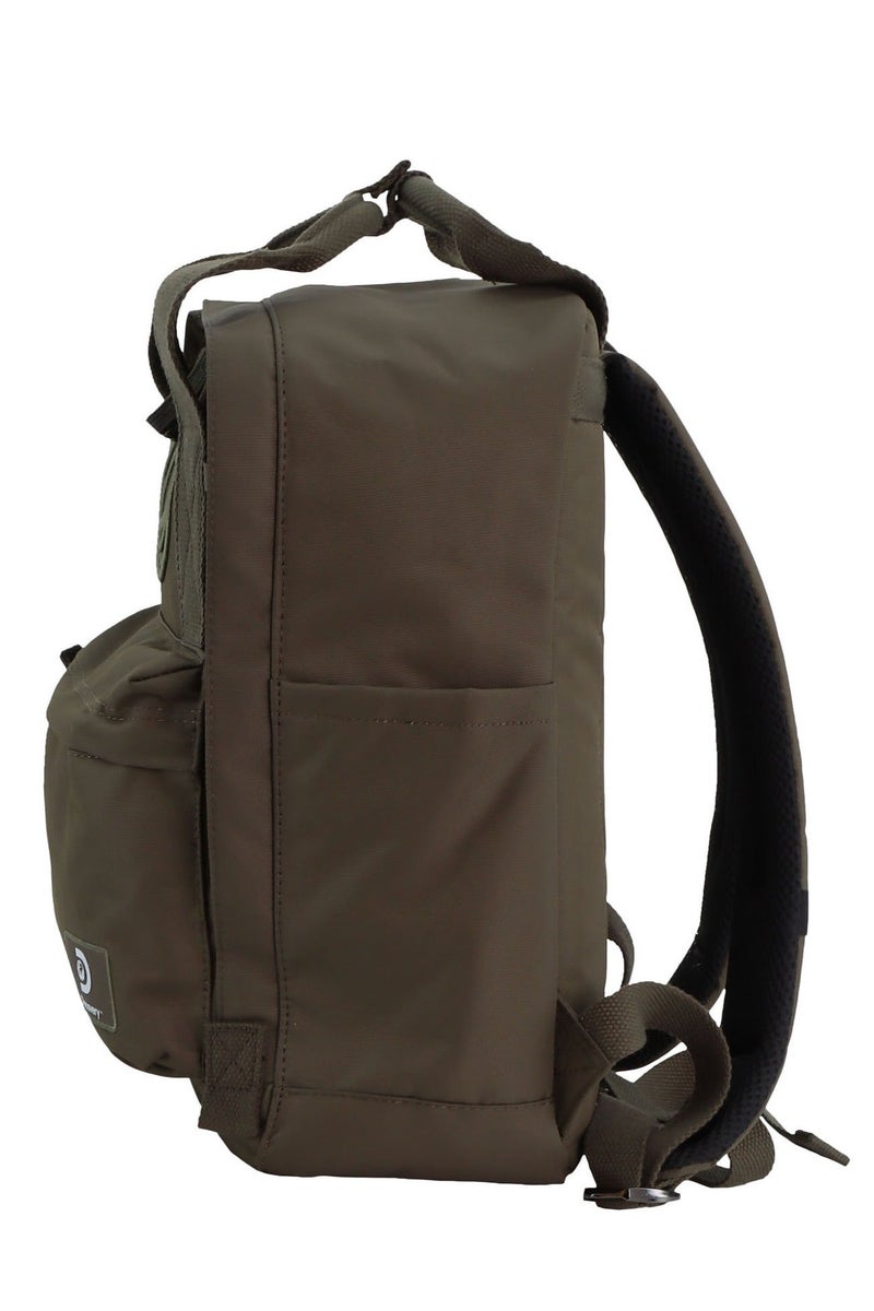 Discovery Cave Backpack 13L â€“ Lightweight, Eco-Friendly Laptop Backpack, Everyday Bag with Multiple Pockets. Khaki - Image 4