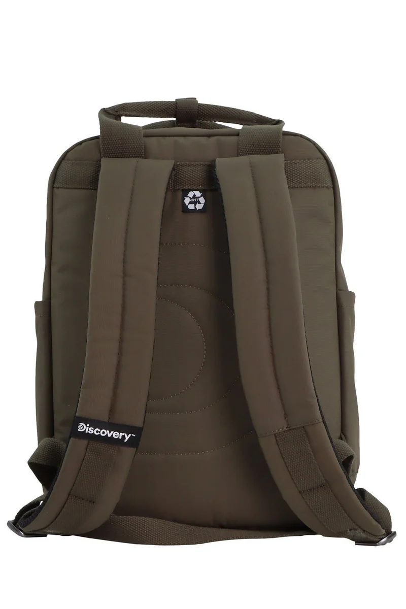 Discovery Small Discovery Cave Backpack 13L â€“ Lightweight, Eco-Friendly Laptop Backpack, Everyday Bag with Multiple Pockets. Khaki  | Best Price UAE