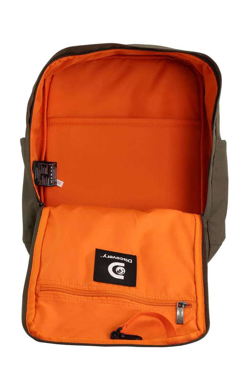 Discovery Small Discovery Cave Backpack 13L â€“ Lightweight, Eco-Friendly Laptop Backpack, Everyday Bag with Multiple Pockets. Khaki  | Best Price UAE