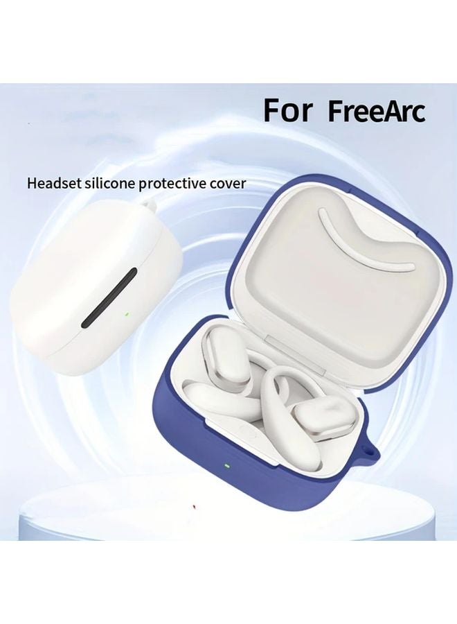 Midnight Blue Protective Case For Huawei FreeArc Earphones With Free Hook - Image 4