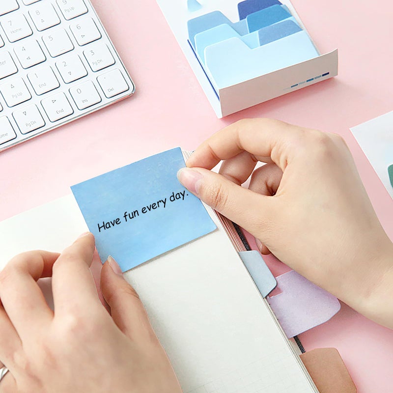 Tesdluy 16 Pads Sticky Notes 3X3 Inches  Bright Colors Self-Stick Pads  Sticky Note Pads  Easy To Stick For Home  Office  Notebook - Image 5