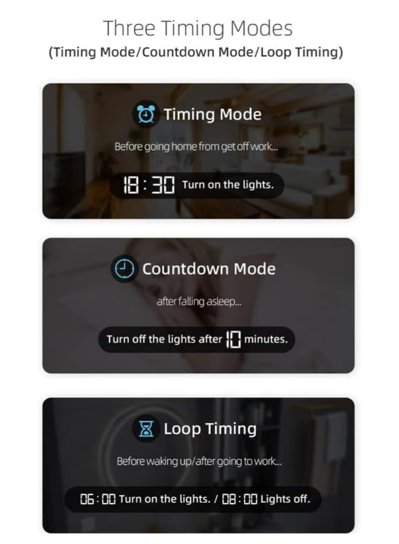 Wi-Fi smart circuit, wireless remote controls, mobile application, remote controls, home smart meter display cutter, time countdown, AC 220V 63A WiFi timers - Image 3