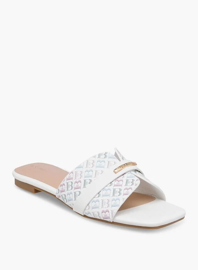 فلورا بيلا من شو إكسبرس Flora Bella Women Monogram Print Sandals