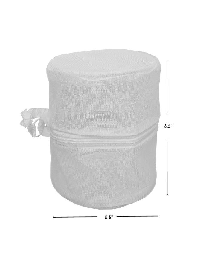 صن بيم حقيبة غسيل الملابس الداخلية الحساسة من صن بيم ميش، لون أبيض (حمالة صدر) - Image 3