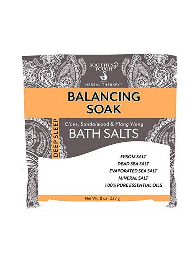 Soothing Touch Balancing Soak Bath Salts Pouch Clove 8 Oz  - Image 1