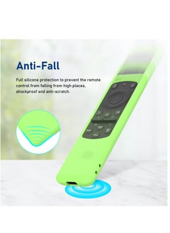 Excefore Remote Case for New BN59-01432J BN59-01432A BN59-01432 2023 Samsung Smart TV Solar Panel Remote Green Cover Protector Glow in Dark, green  - Image 5
