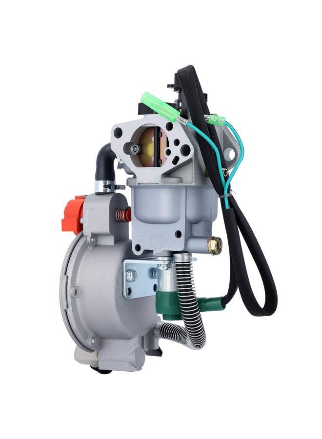 Hipa مجموعة تحويل الكربوراتور ثنائية الوقود HIPA GX390 188F للغاز المسال والغاز الطبيعي 4.5-5.5KW مع خنق يدوي - Image 2