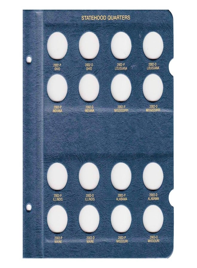 Whitman US Statehood Quarter with D.C. & Territories Coin Album 1999 - 2009 #2821 - Image 5