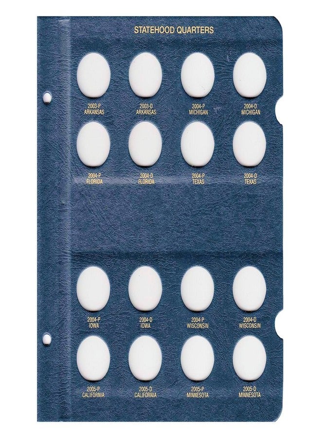 Whitman US Statehood Quarter with D.C. & Territories Coin Album 1999 - 2009 #2821 - Image 4