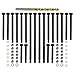 RCJTCQX Hardened Steel Front Rear Suspension Arm PIN 7740 7741 7742 for 15 XMAXX 6S 8S 16 XRT RC Car UpgradesBlack - Image 2