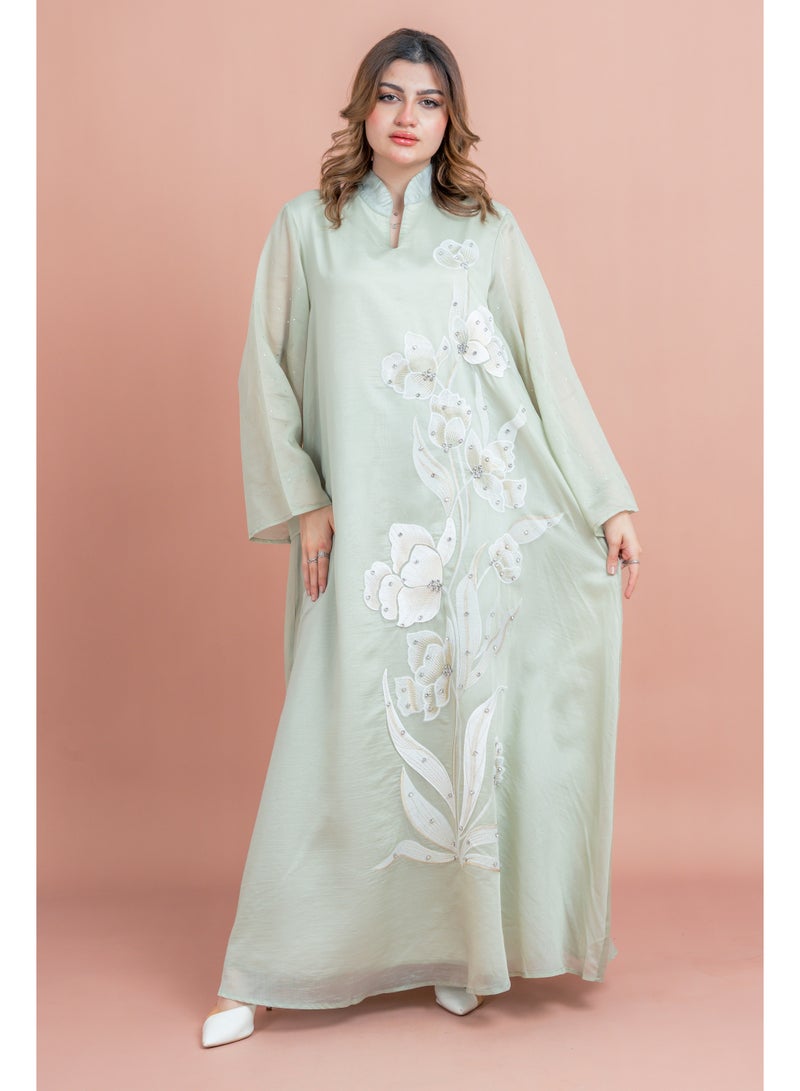 اكسا فستان منقوش بالزهور - Image 1