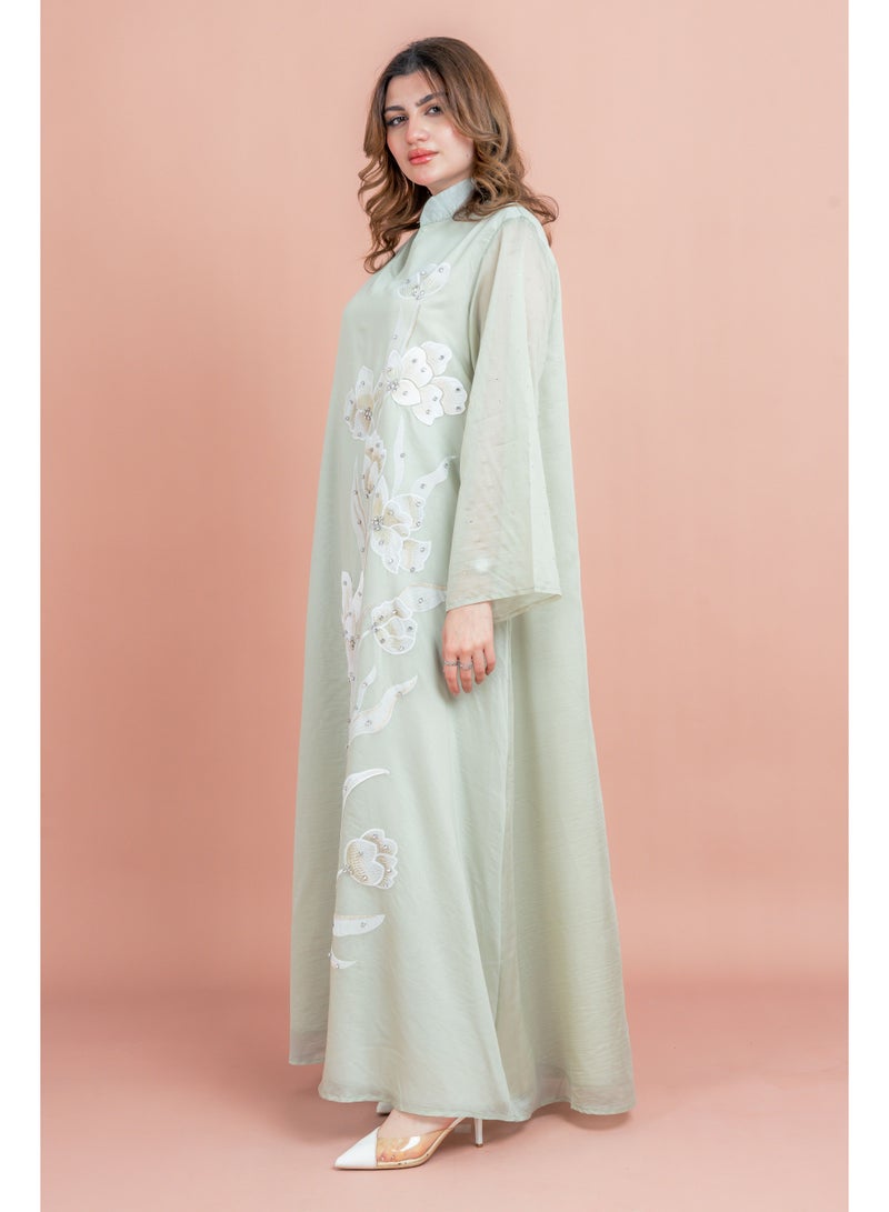 اكسا فستان منقوش بالزهور - Image 4