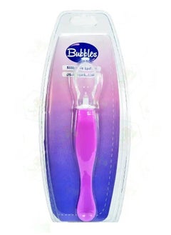 Bubbles Silicone Spoon for Kids - Pink  - Image 1