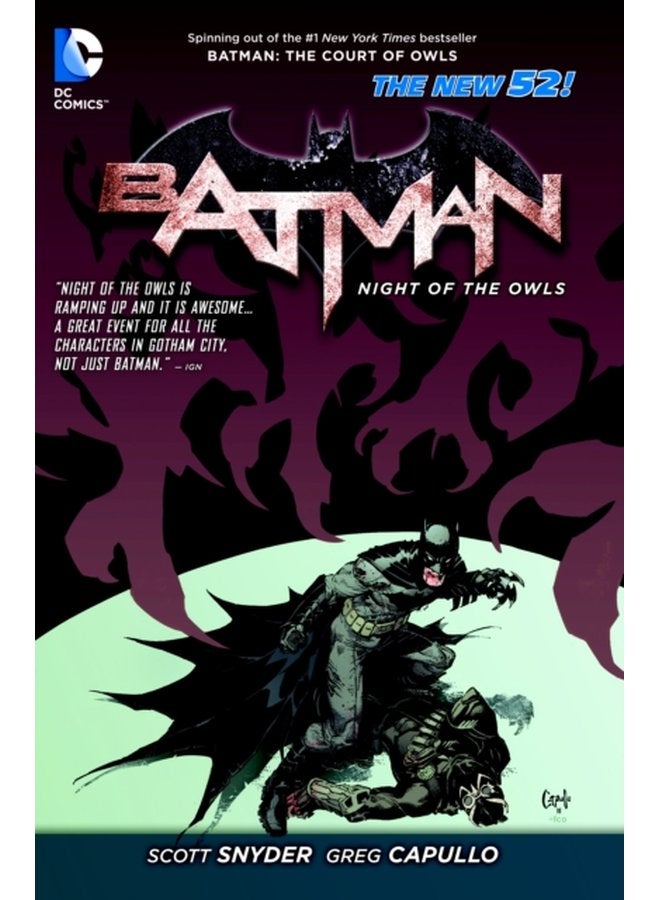 Batman Night of the Owls The New 52 - Paperback