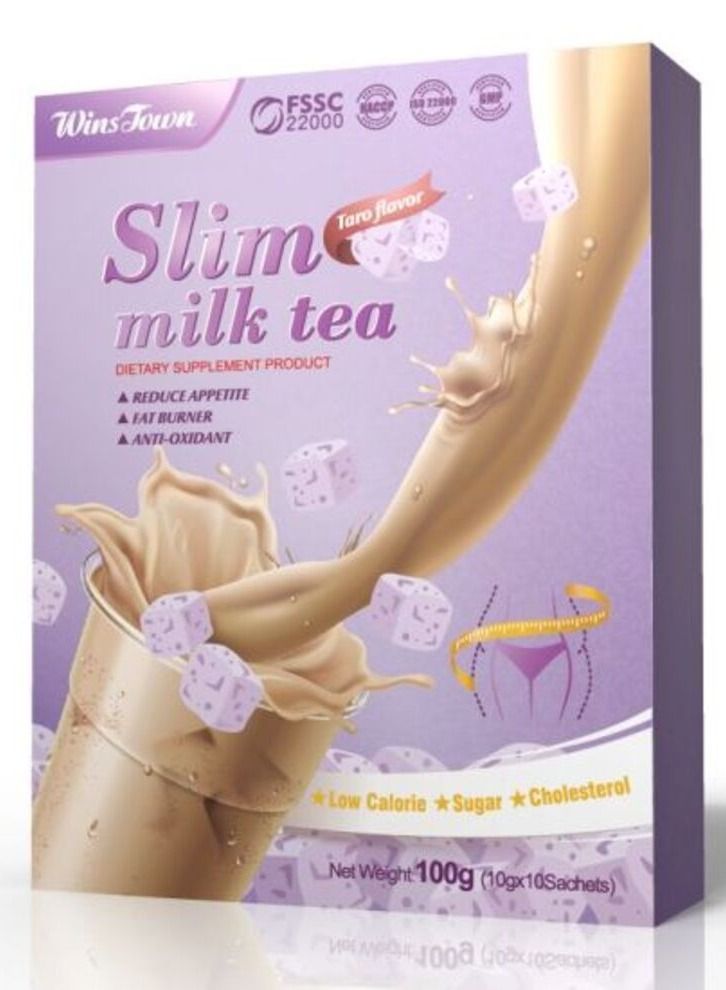 وينز تاون سليم شاي حليب بنكهة القلقاس 100 جم - Image 1