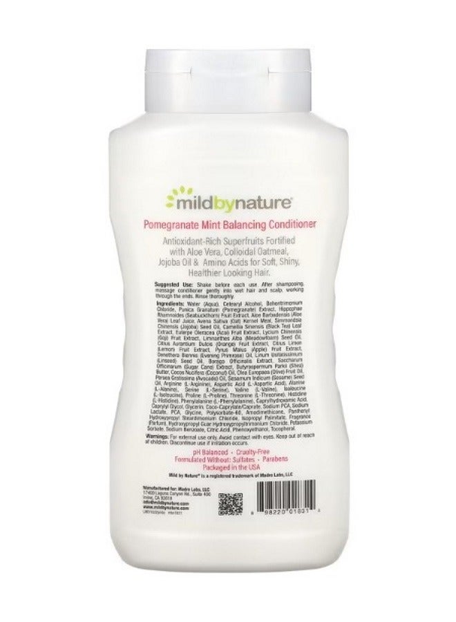 mild by Nature Pomegranate Mint Balancing Conditioner 16 fl oz 473 ml - Image 2