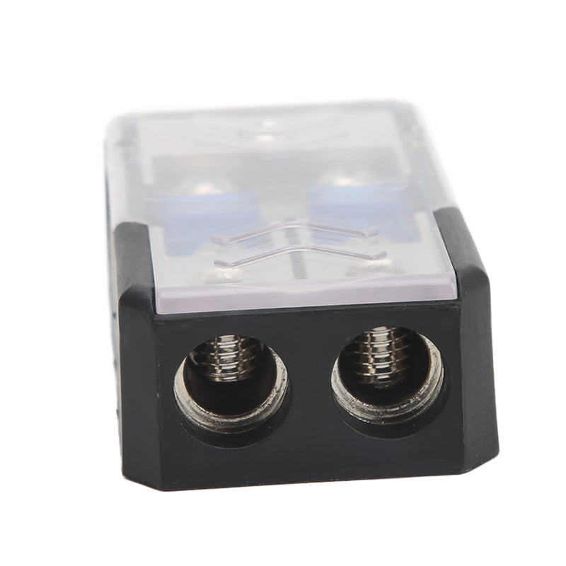2 Way Fuse Holder Box 1 In 2 Out 60A Power Distribution Block For Car Audio Amplifier - Image 4