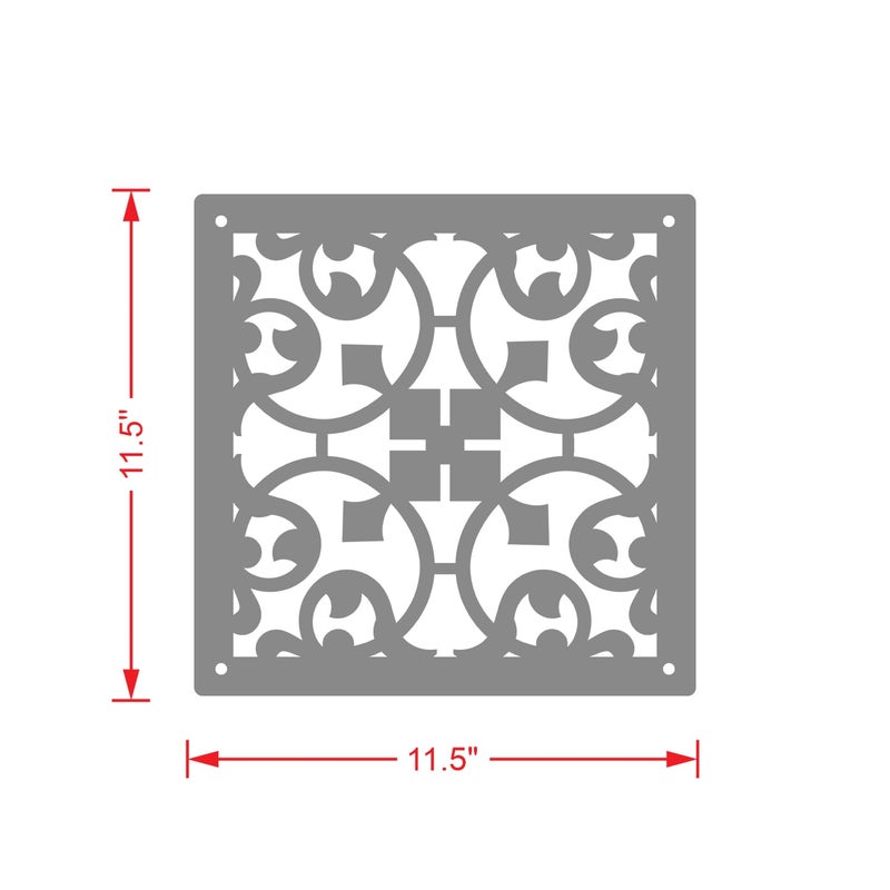 Olive Tree 12Pcs Hanging Room Divider Panel Modern Hanging Screen Partition for Home Decoration Living Room 115 x 115 12 PanelsOTD5099 - Image 4