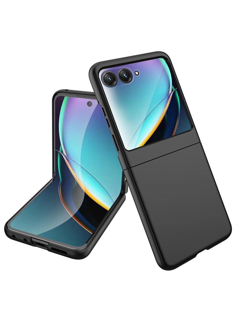 general Case Compatible with Motorola Razr 50 Ultra with Screen Protector, Skin-Friendly Anti-Fingerprint Ultra-Thin Folding Phone Cover for Motorola Razr 50 Ultra - Image 1