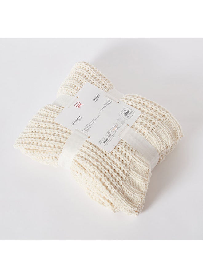 Home Box - Hannah Chenille Throw 130 x 170 cm - Image 1