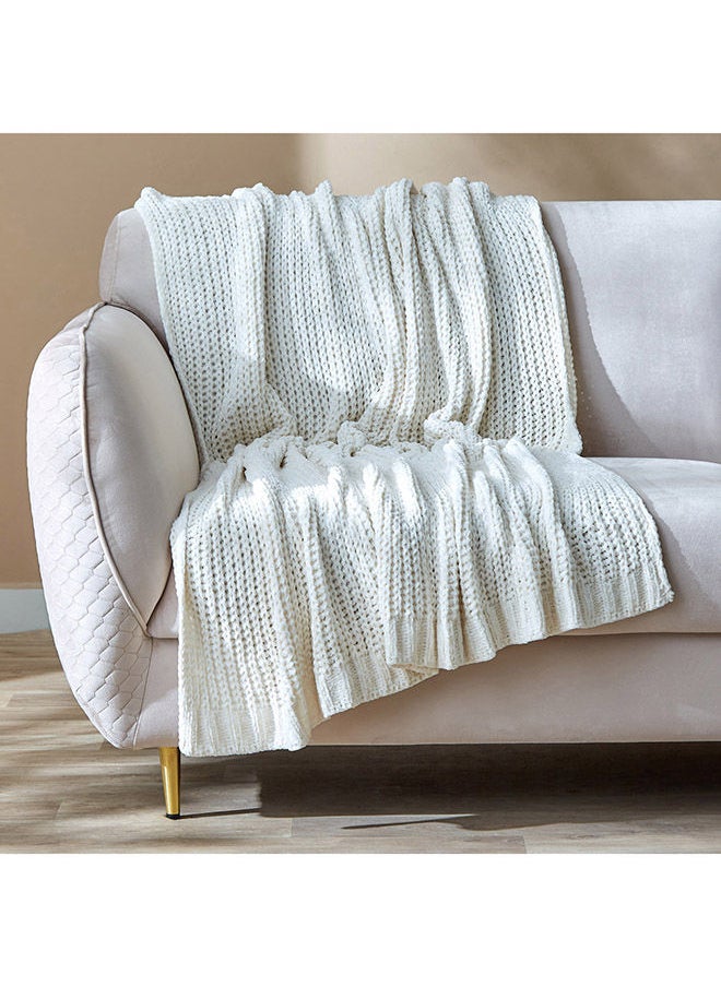 Home Box - Hannah Chenille Throw 130 x 170 cm - Image 1