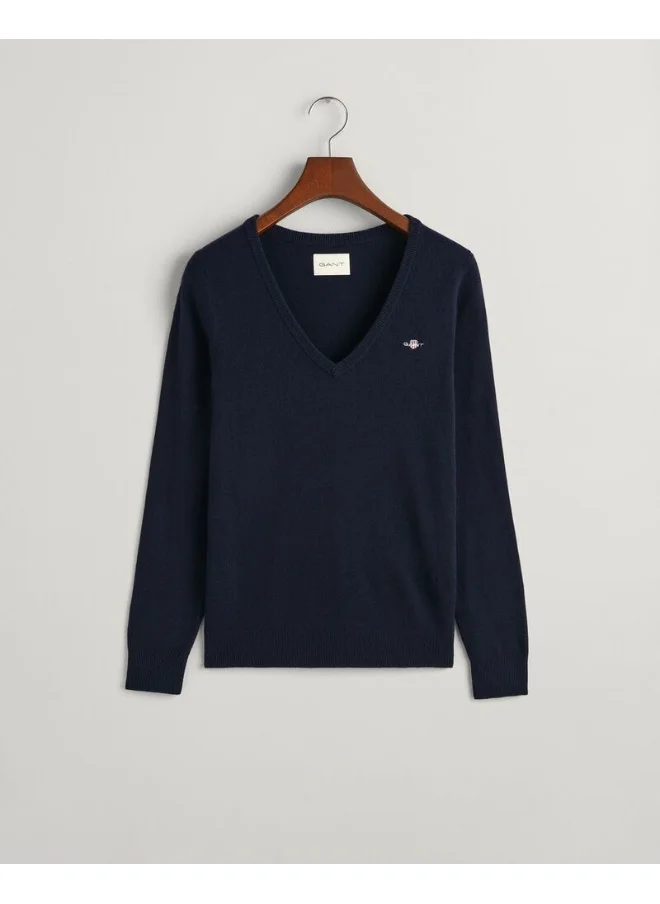 GANT Gant Extra Fine V-Neck Sweater