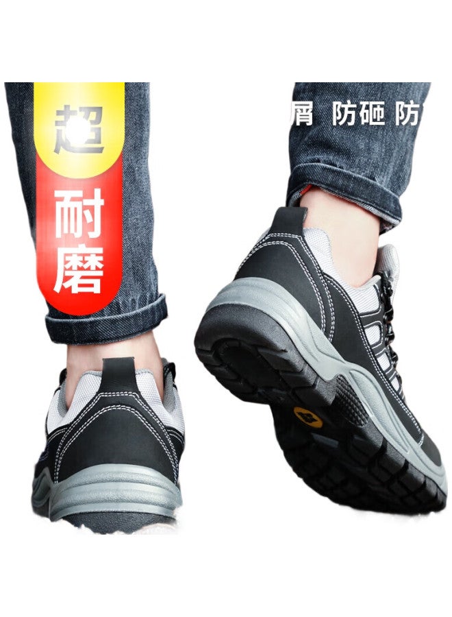 WELDON Shield Men'S Steel Toe Safety Shoes Anti-Smashing Anti-Piercing Wear-Resistant Lightweight Steel Bottom Plate Work Safety Functional Shoes 2083 Size 42 - Image 3