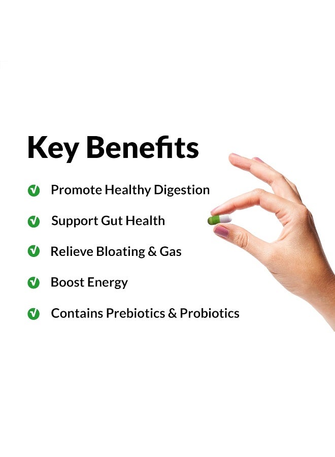 Force Factor ProbioSlim Probiotic Supplement for Women and Men with Probiotics and Green Tea Extract, Reduce Gas, Bloating, Constipation, Support Digestive and Gut Health, 120 Capsules (Twin Pack) - Image 2