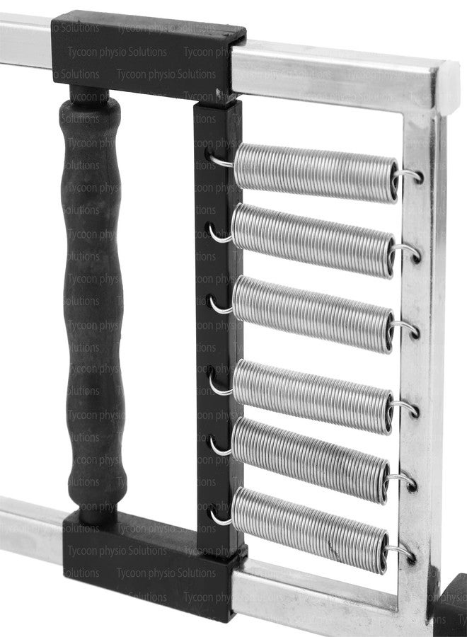 TYCOON PHYSIO SOLUTIONS Black Physio Therapy Finger Grip Exerciser Metal Spring Finger Exerciser Hand Gripper Used in Physiotherapy - Image 4