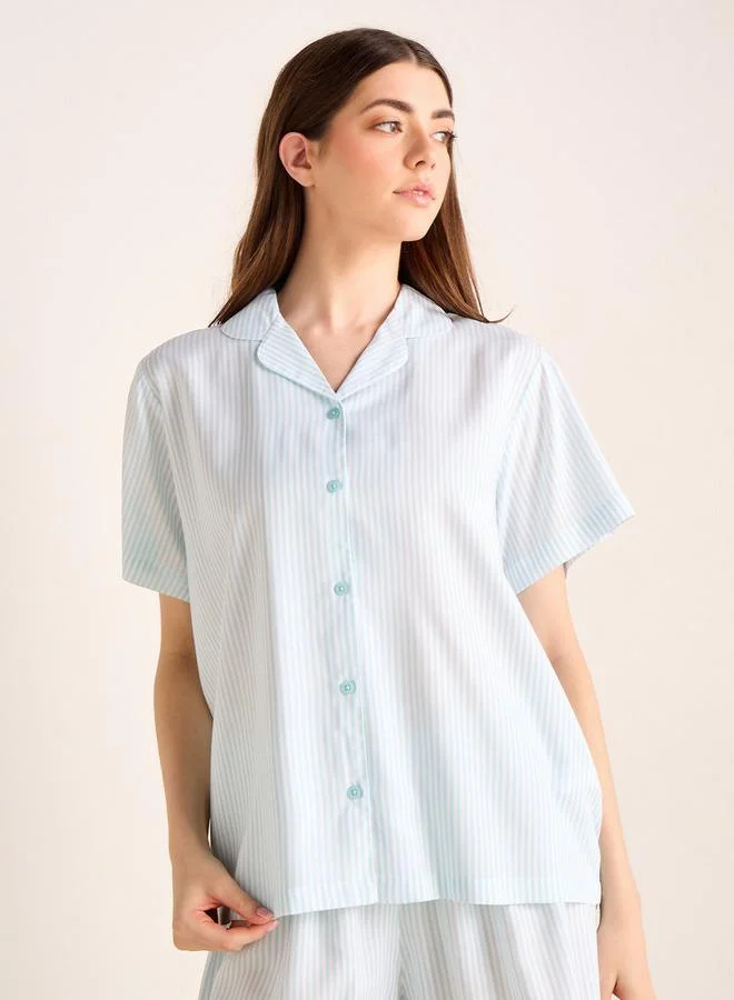 Splash FAV Striped Shorts Set