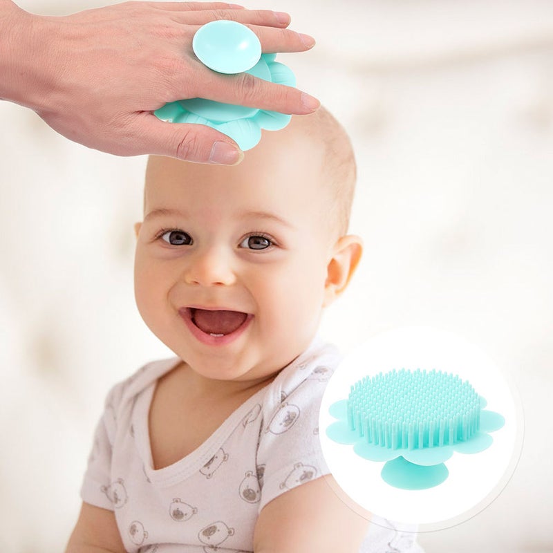🧸 فرش سيليكون لتدليك فروة رأس الأطفال والرضع بلطف - Image 5