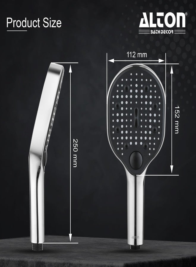 ألتون SHR22375، مصنوع من مادة ABS، ثلاثي الوظائف، 5 بوصات، دش يدوي فقط - Image 2
