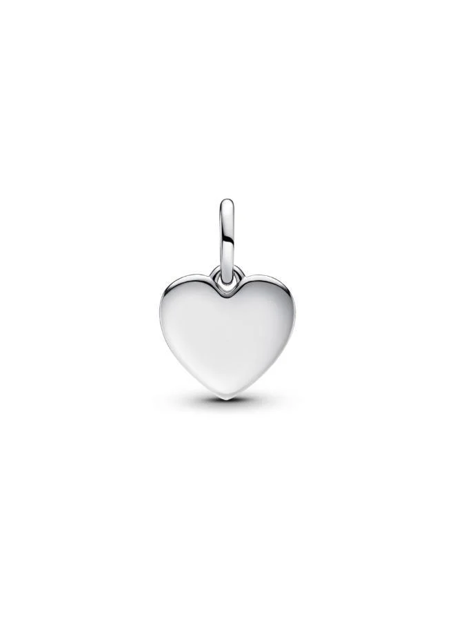 PANDORA Engravable Love Heart Dangle Charm