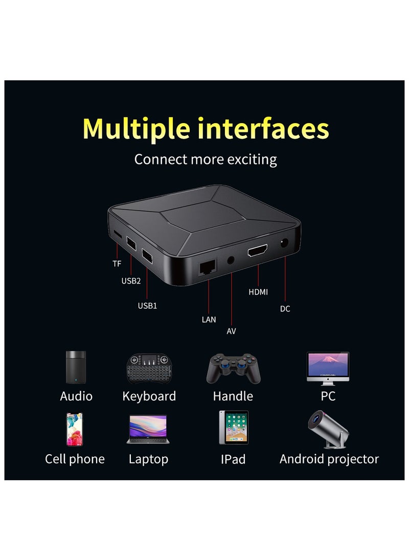 OTT - OTT 4K Android TV Box – Google TV Edition | Ultra HD Streaming | Voice Remote | Chromecast Built-in | Dolby Audio - Image 1
