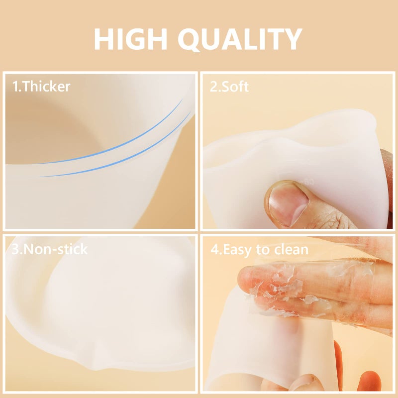 KISREL Silicone Measuring Cups for Resin, Resin Supplies with 600&100ml Cups, Resin Mixing Cups, Silicone Stir Sticks, Epoxy Mixing Cup - Image 5