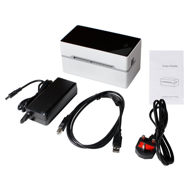 Desktop Thermal Label Printer: 203DPI Resolution, Auto Feed Paper, No Ink Cartridge - High Speed 150mm/s Printing, Multi-Paper Compatibility for Warehouse, Supermarket, Retail Store, Office & Home - Image 4