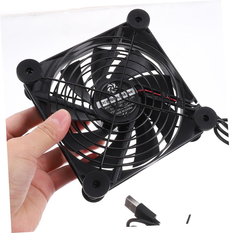 USB Cooling Fan 5V Low Noise for Router PC Hard Drive Efficient Radiator - Image 5
