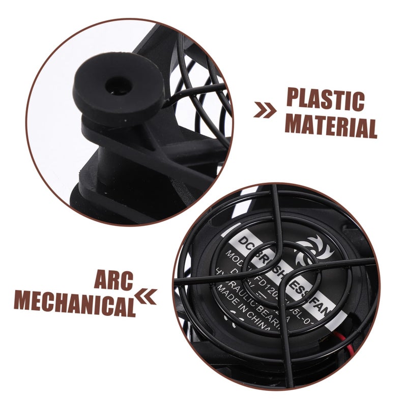 USB Cooling Fan 5V Low Noise for Router PC Hard Drive Efficient Radiator - Image 4