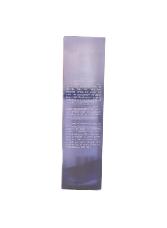 DermDoc 5% Glycolic Acid Underarm Spray, 55 ml - Image 2