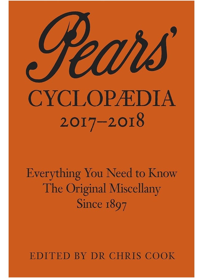 Pears' Cyclopaedia 2017-2018 