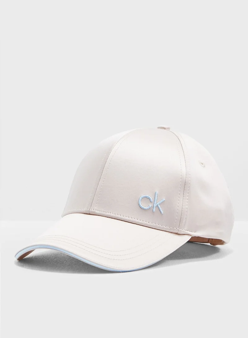 CALVIN KLEIN Satin Piping Cap